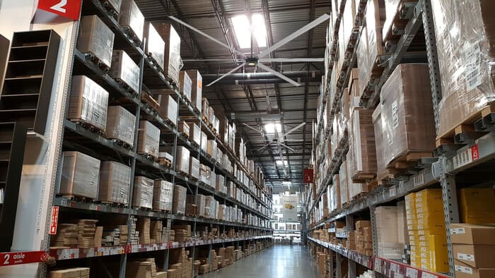 El primer ventilador HVLS de pared con vibración de 180 grados del mundo