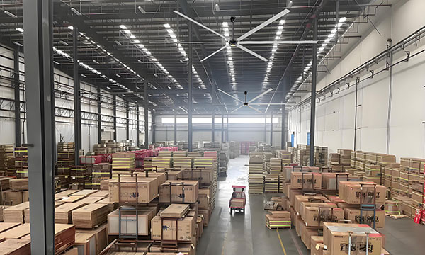 Diseño innovador de aspas de ventiladores HVLS