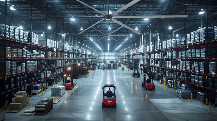 Beneficios de los ventiladores HVLS para el almacenamiento de granos y la ganadería