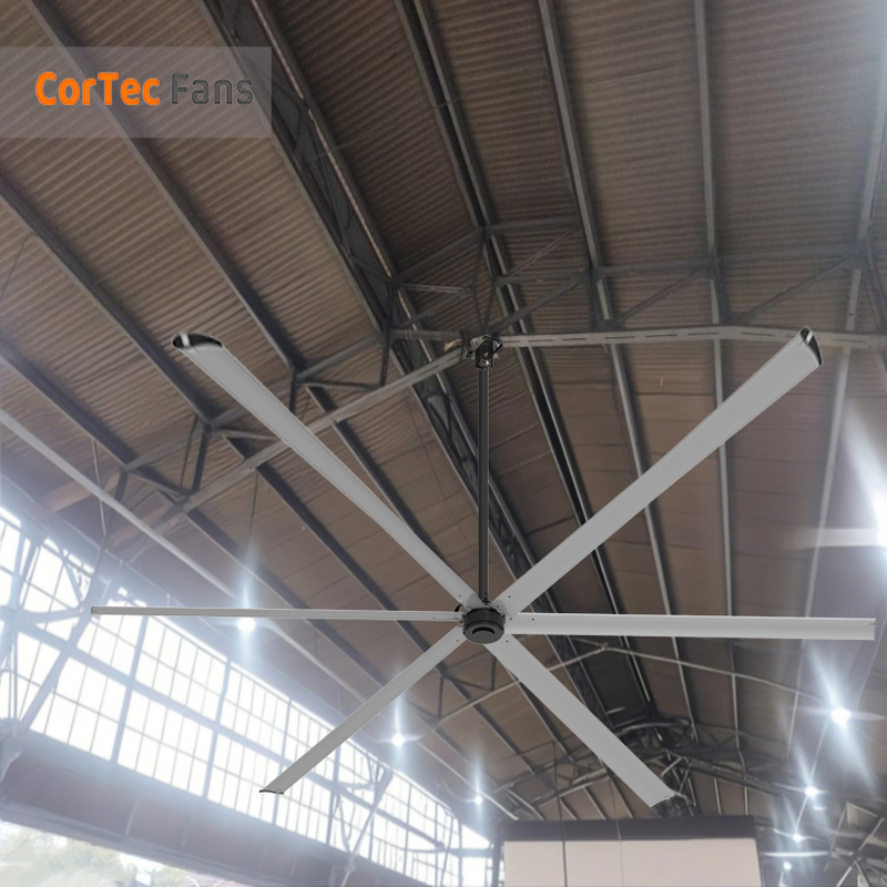 Ventiladores de alto volumen y baja velocidad (HVLS)