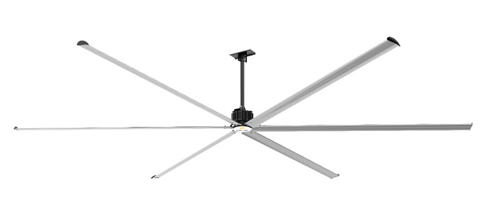 Ventiladores de alto volumen y baja velocidad (HVLS) Ventiladores de alto volumen y baja velocidad (HVLS)