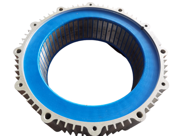 Ventilador industrial con motor PMSM sin mantenimiento